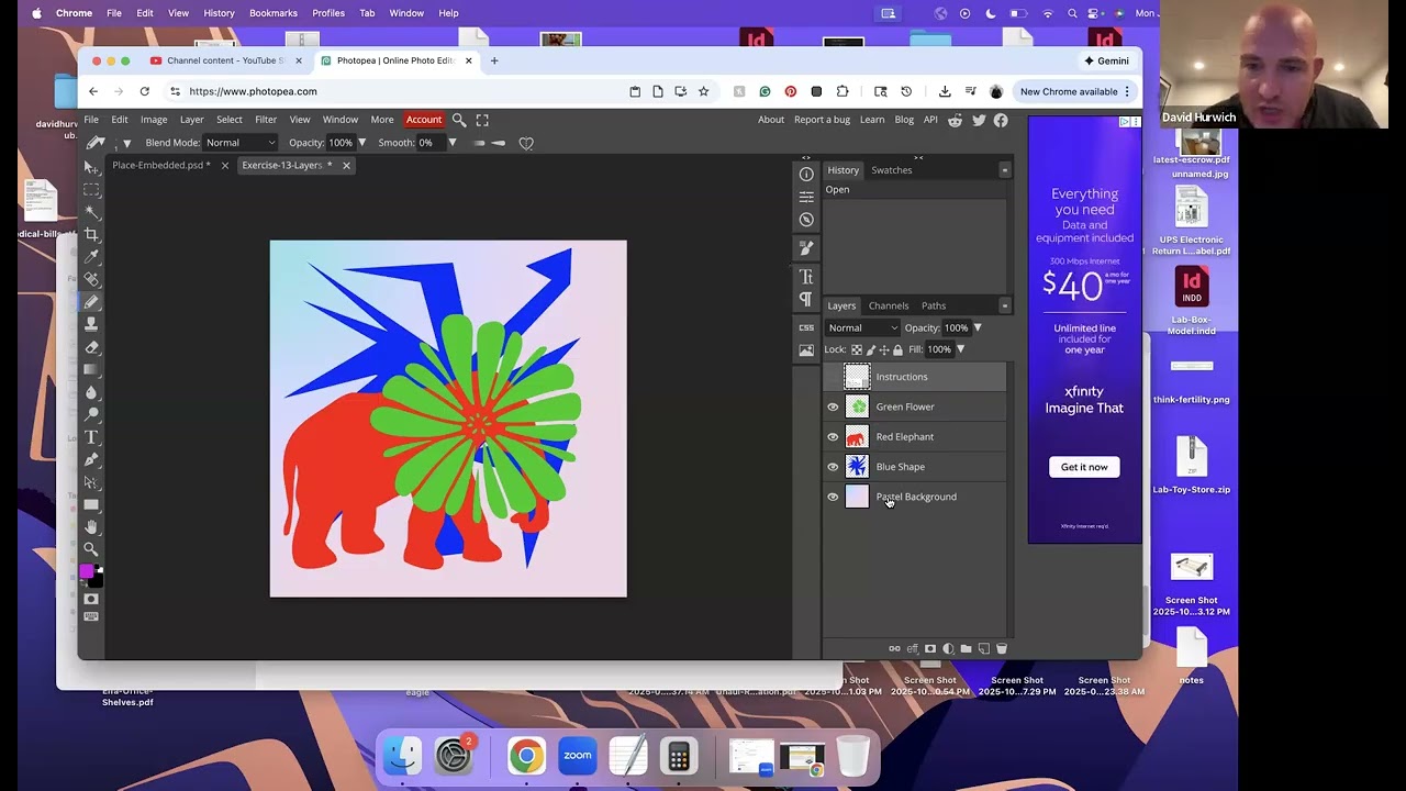 Photopea Layers Transform