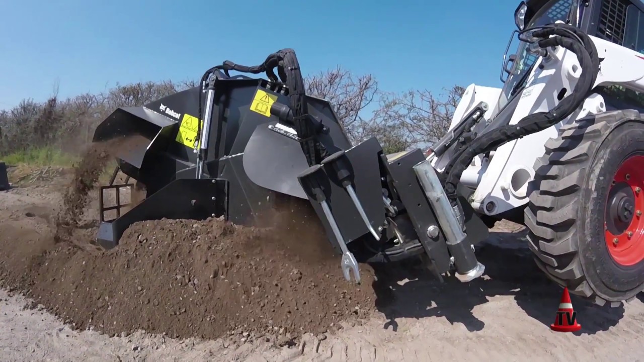 IMPLEMENTO BOBCAT Wheel Saw - Disco Sierra - Minicargadores | Evento BOOT CAMP CHILE