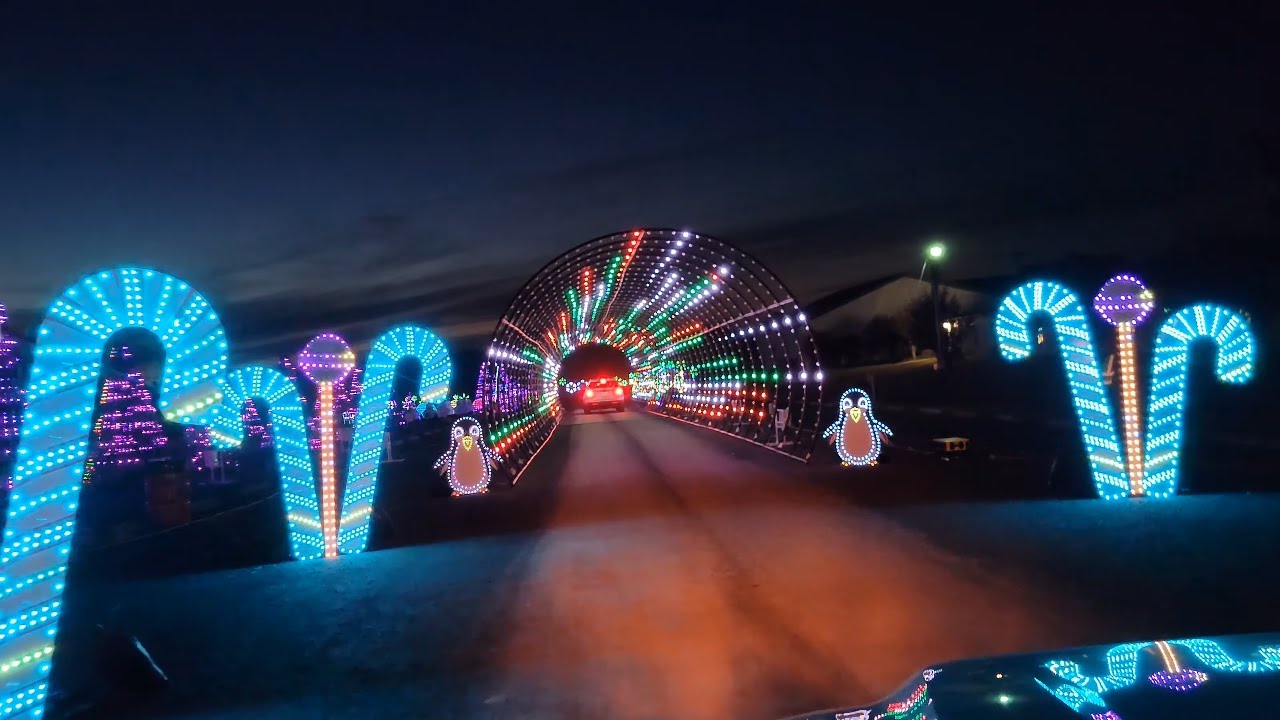 Lights Alive! Drive Thru Christmas Lights (New) Light Displays 2021