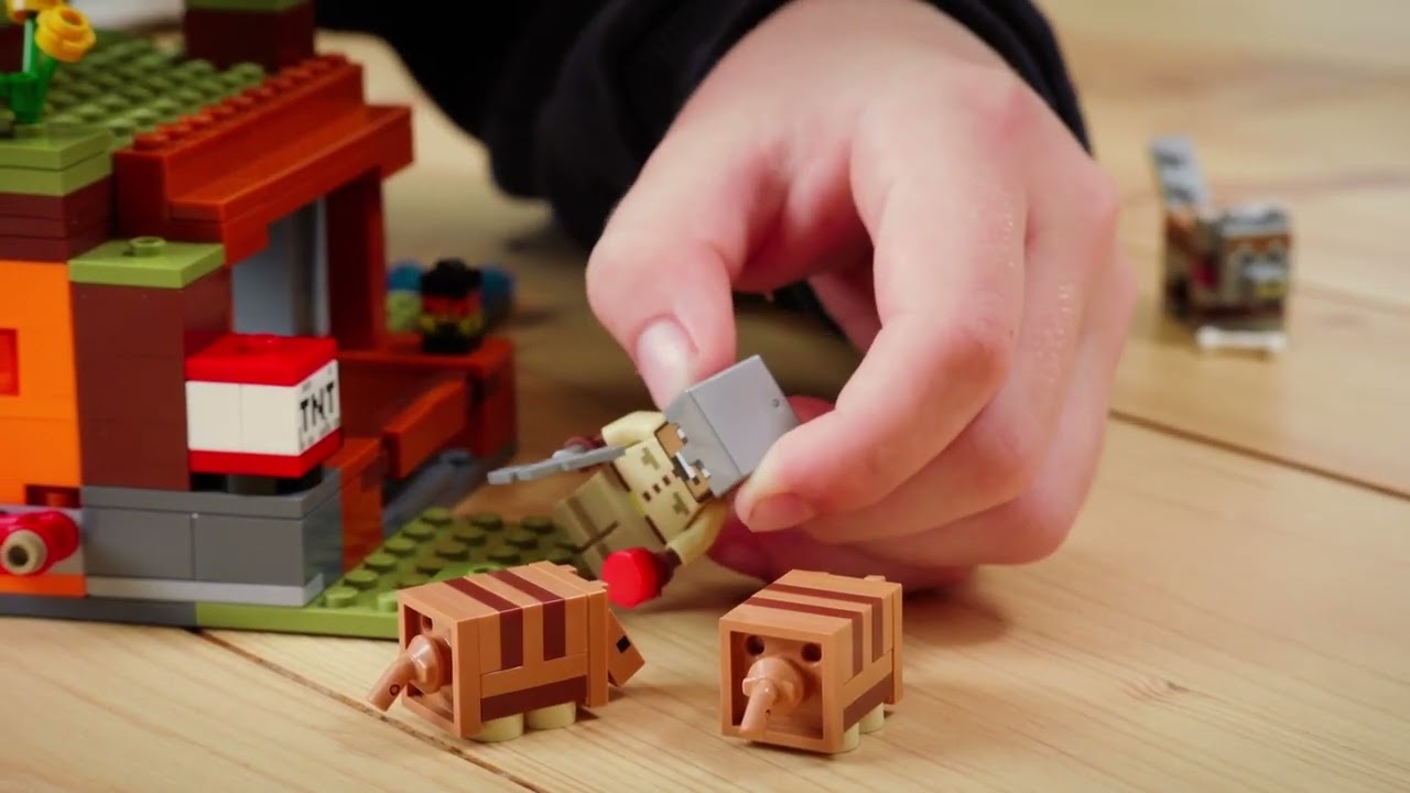 🎮 LEGO Minecraft 21269 &ndash; Ekspedisjon til Beltedyrgruven! 🏞️💥