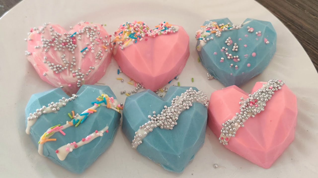 Easy Pinata Chocolate Heart Cake