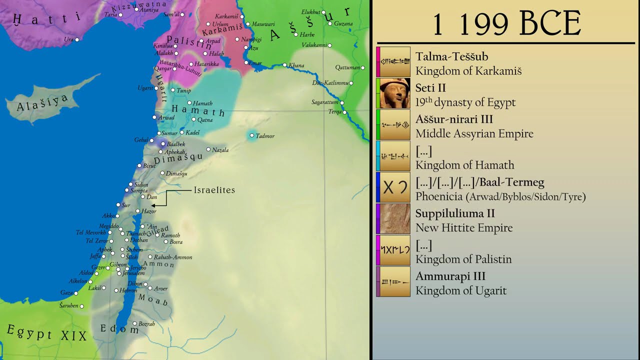 The history of the ancient Levant (12000-323 BCE) |reupload in 4k|