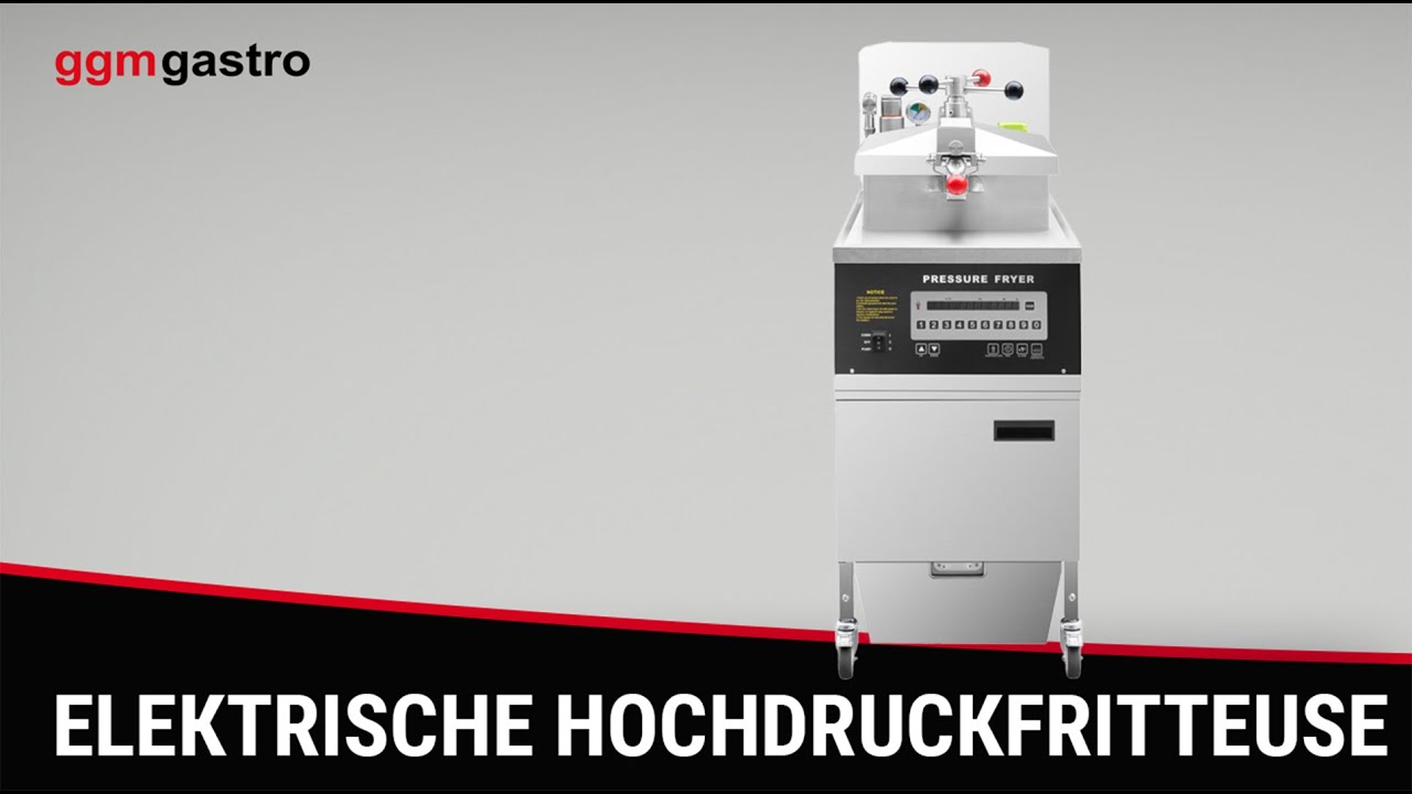 Elektrische Hochdruckfritteuse - EHFDJ491 - GGM Gastro