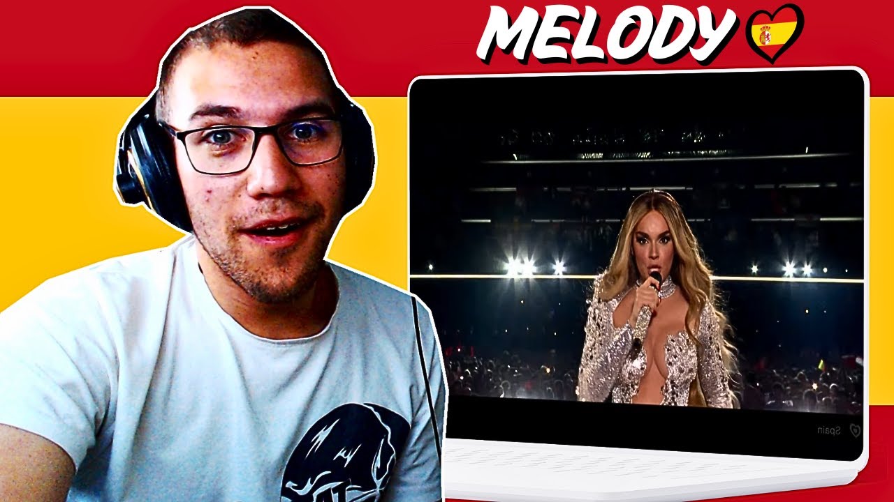 Reacting To Melody - ESA DIVA (LIVE) | Spain 🇪🇸 | First Semi-Final | Eurovision 2025