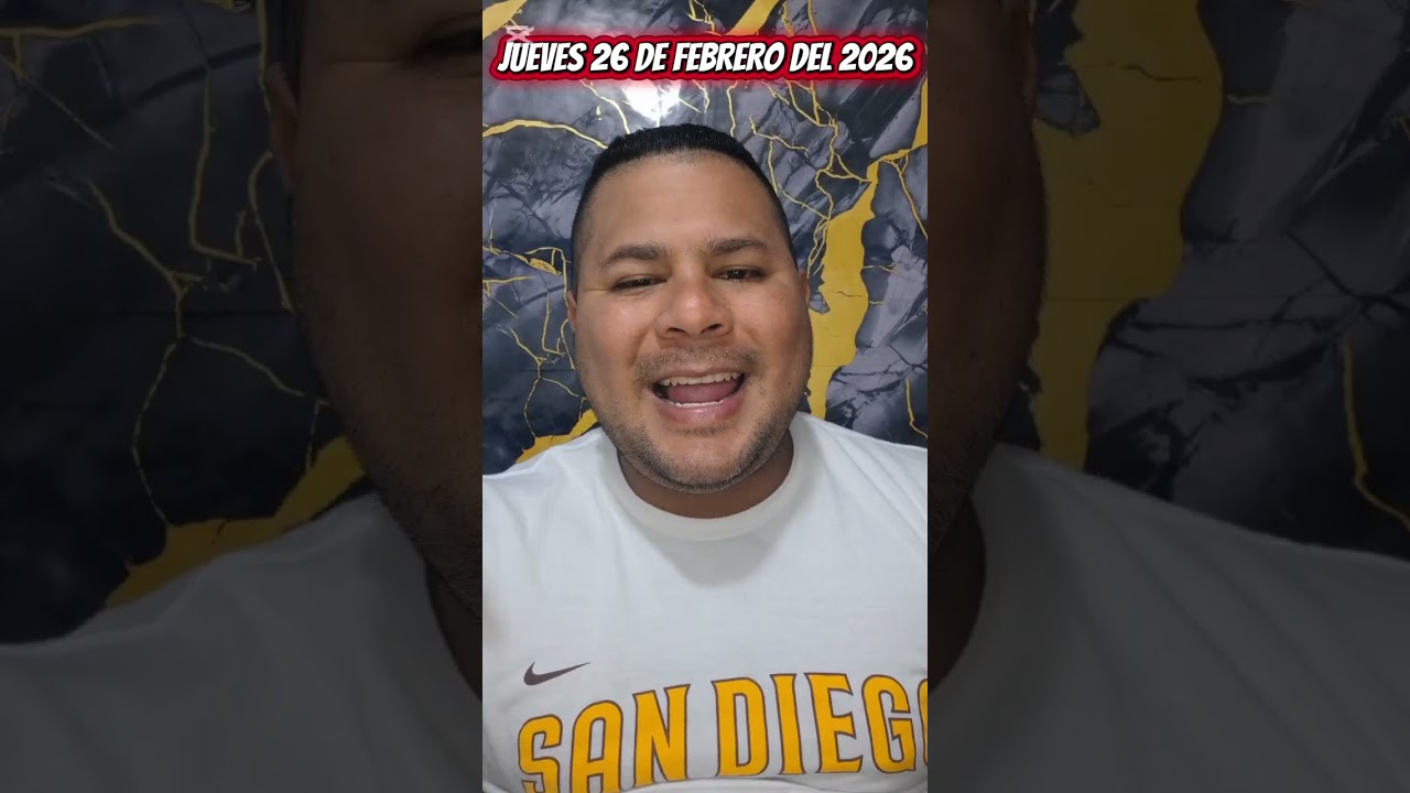 DATOS DE LOTTO ACTIVO Y LA GRANJITA PARA HOY JUEVES 26/02/2026 - TENDENCIAS FUERTES.