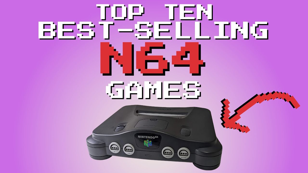 🎮 Top 10 Best-Selling N64 Games of All Time! 🎮