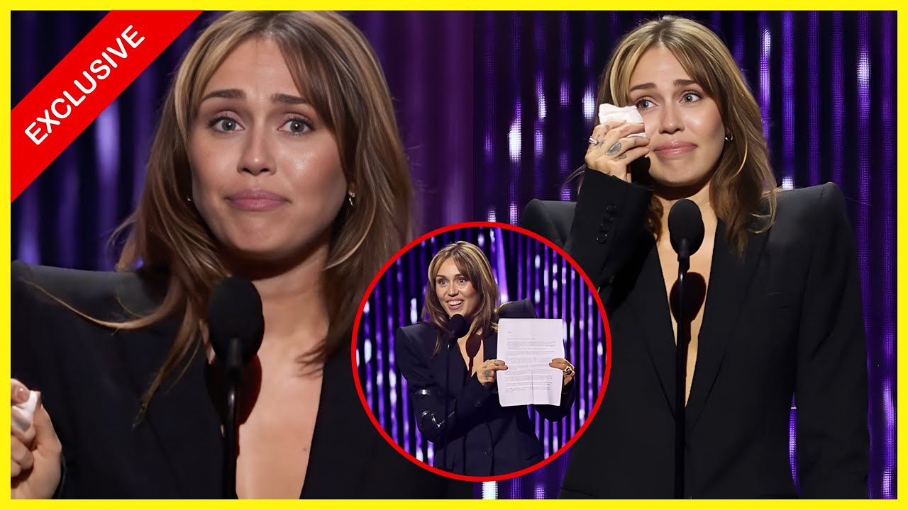 Emotional Miley Cyrus Accepts Disney Legend Award: A Heartfelt Moment