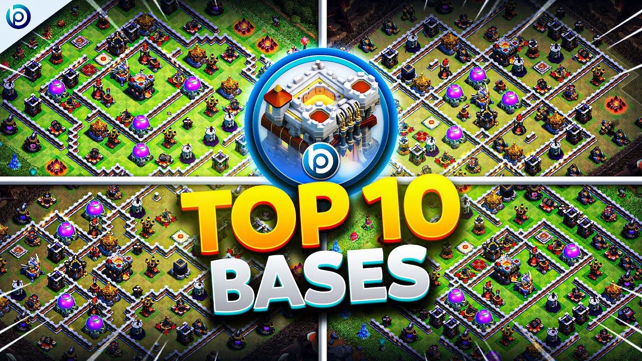 TOP 10 Best TH11 Blueprint CoC BASES of 2024 (CWL/Hybrid/War/Trophy) with Link | Clash of Clans
