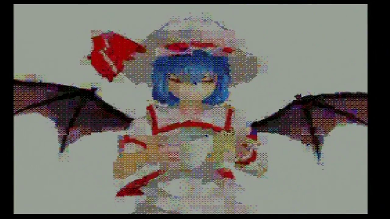 Bad Apple 3D full length for Sega Master System (RGB capture)