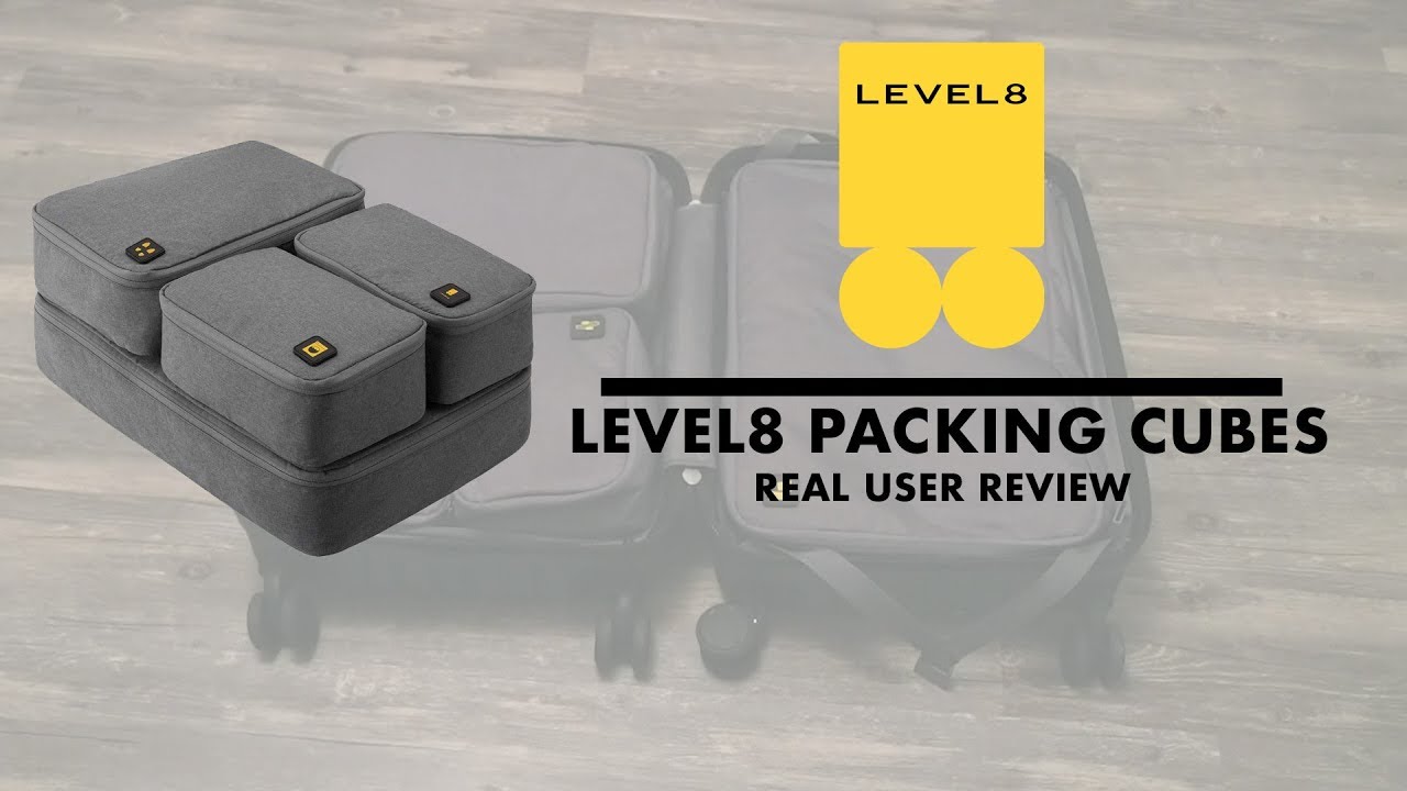 Level8 Cases Packing Cubes | Real User Review