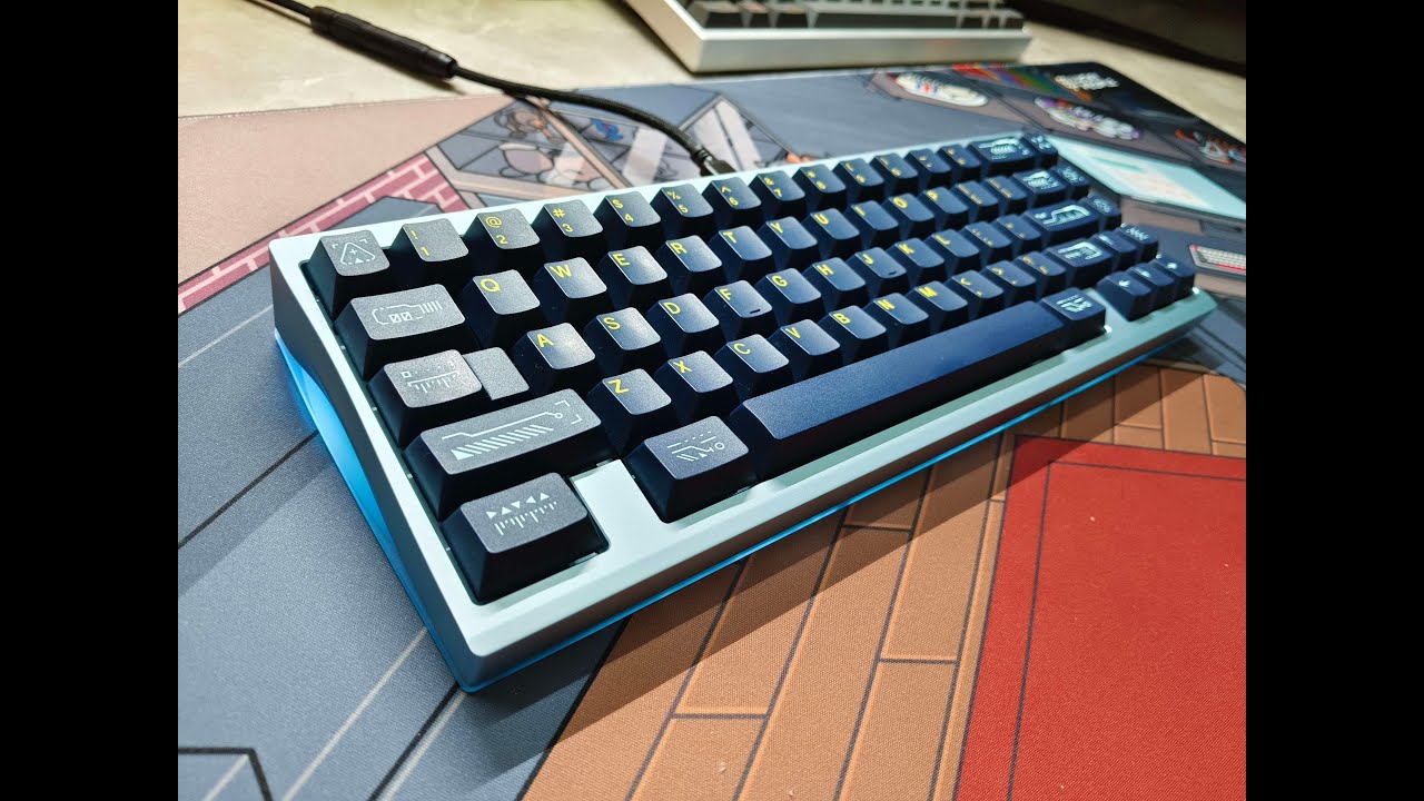 Veil65 with Keygeek B1 Typing Test 