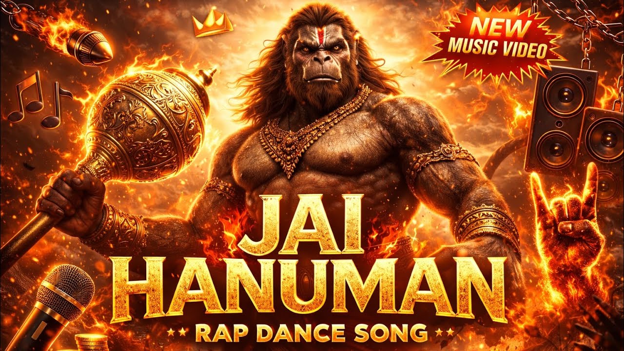 याद आई शक्ति 🔥 | Jai Hanuman | Powerful Devotional Rap Song | Hanuman Rap Music Video
