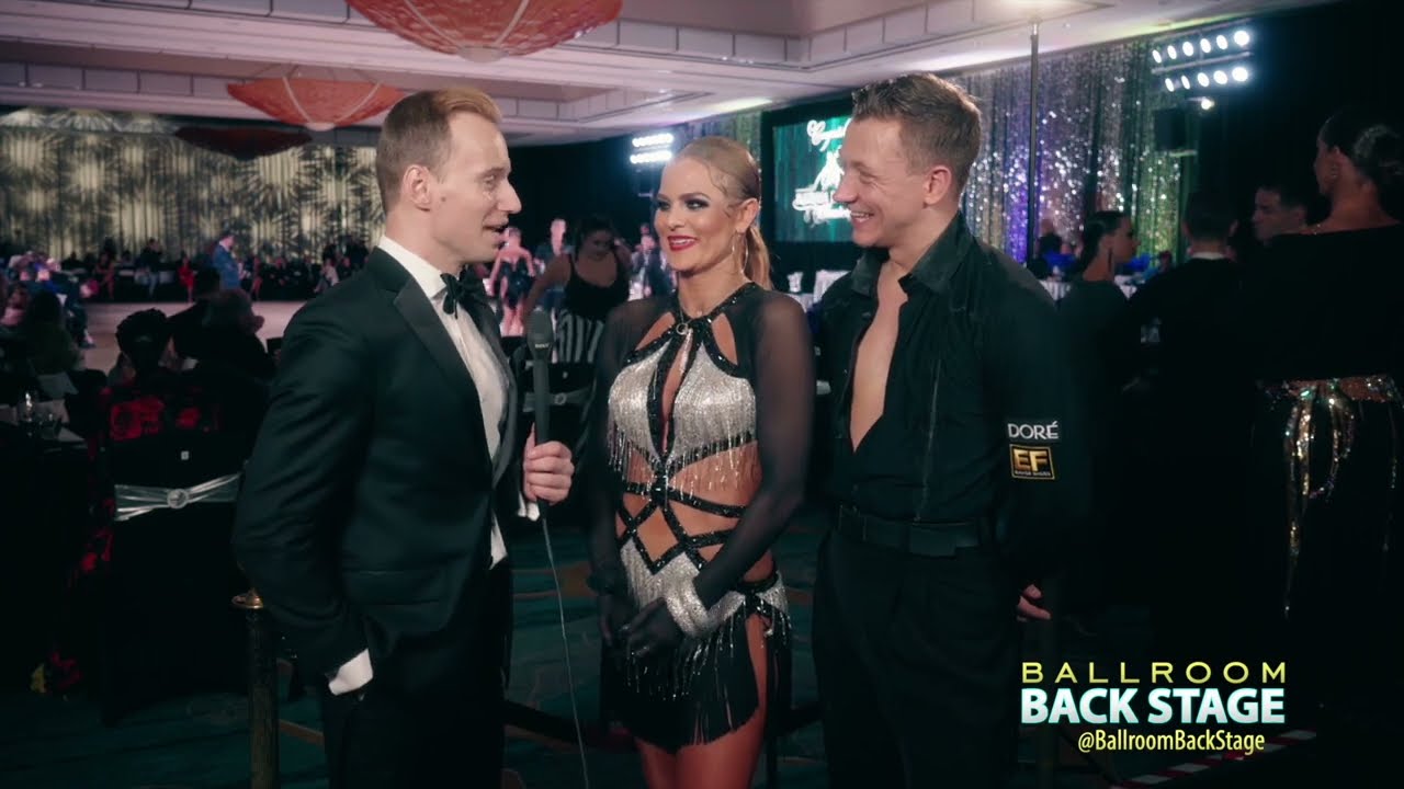 Andrew Escolme and Asta Sigvaldadottir dancing their first comp | Platinum Dancesport Classic 2023