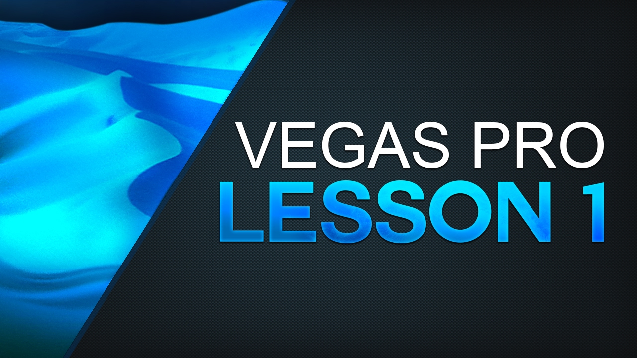 Sony Vegas Pro 14: Tutorial For Beginners - Lesson 1 (Layout & User-Interface)