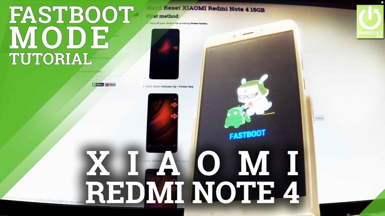 Режим Fastboot в XIAOMI Redmi Note 4 &mdash; вход/выход из режима XIAOMI Fastboot