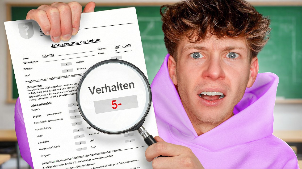 Das SCHLECHTESTE Zeugnis ALLER ZEITEN! 🥲 (Ich bewerte eure Zeugnisse)