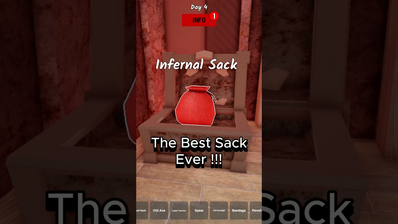 The Best Sack Ever 💰 99 nights in the forest #99nightsintheforest #99nights #roblox