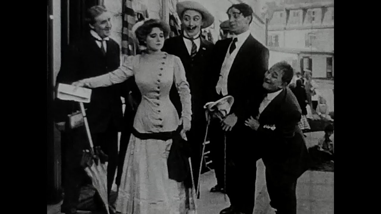 THE GIBSON GODDESS (1909)- Marion Leonard, Arthur Johnson, Mack Sennett