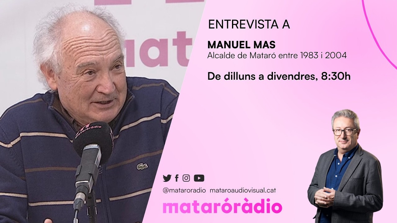 Manuel Mas a l'Entrevista de Mataró Ràdio 17/03/2026