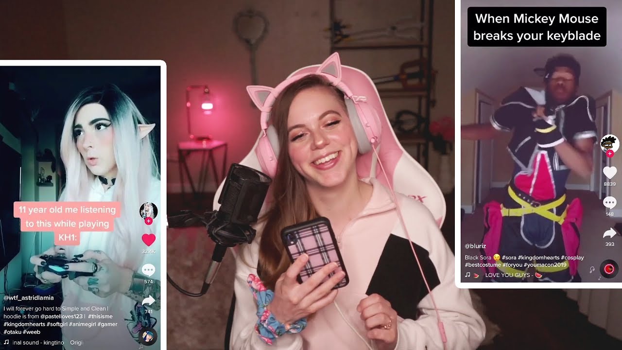 Reacting to Kingdom Hearts Tik Toks Again!