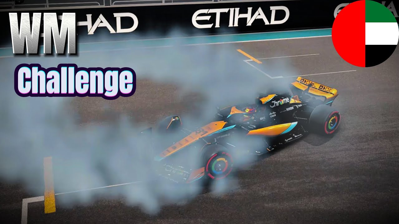 🏆 WELTMEISTER Challenge in Abu Dhabi! | F1 23 Gameplay Challenge