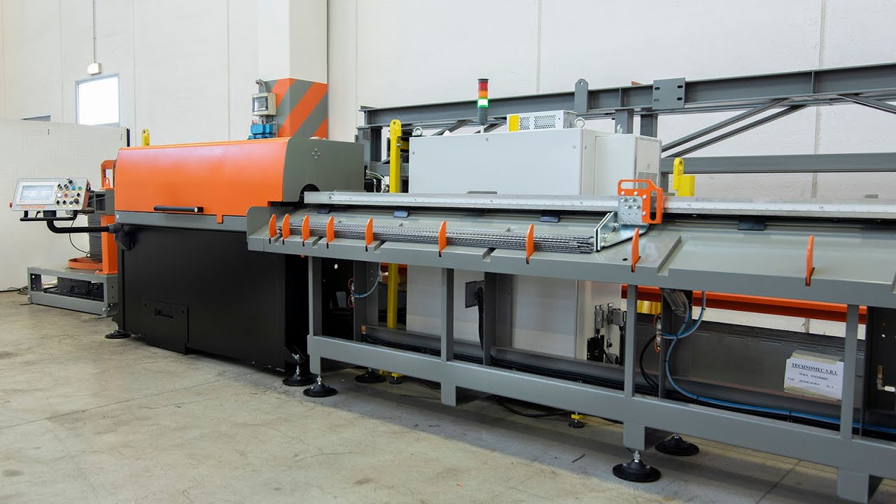 RB 8 RC - rotor type wire straightening machine - Schnell S.p.A.