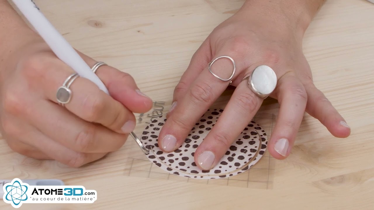 Personnaliser des dessous de verre avec la gamme Infusible Ink | Atome3D