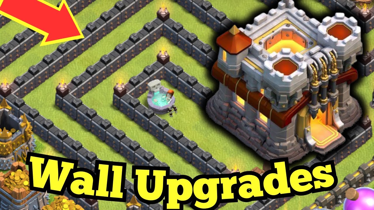 Upgrading ALL the walls on my RUSHED BASE