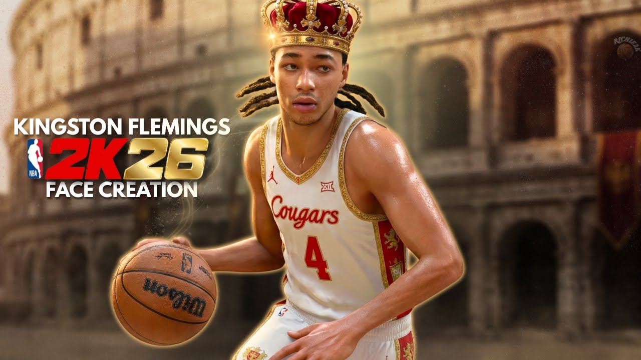 Kingston Flemings Face Creation NBA 2K26