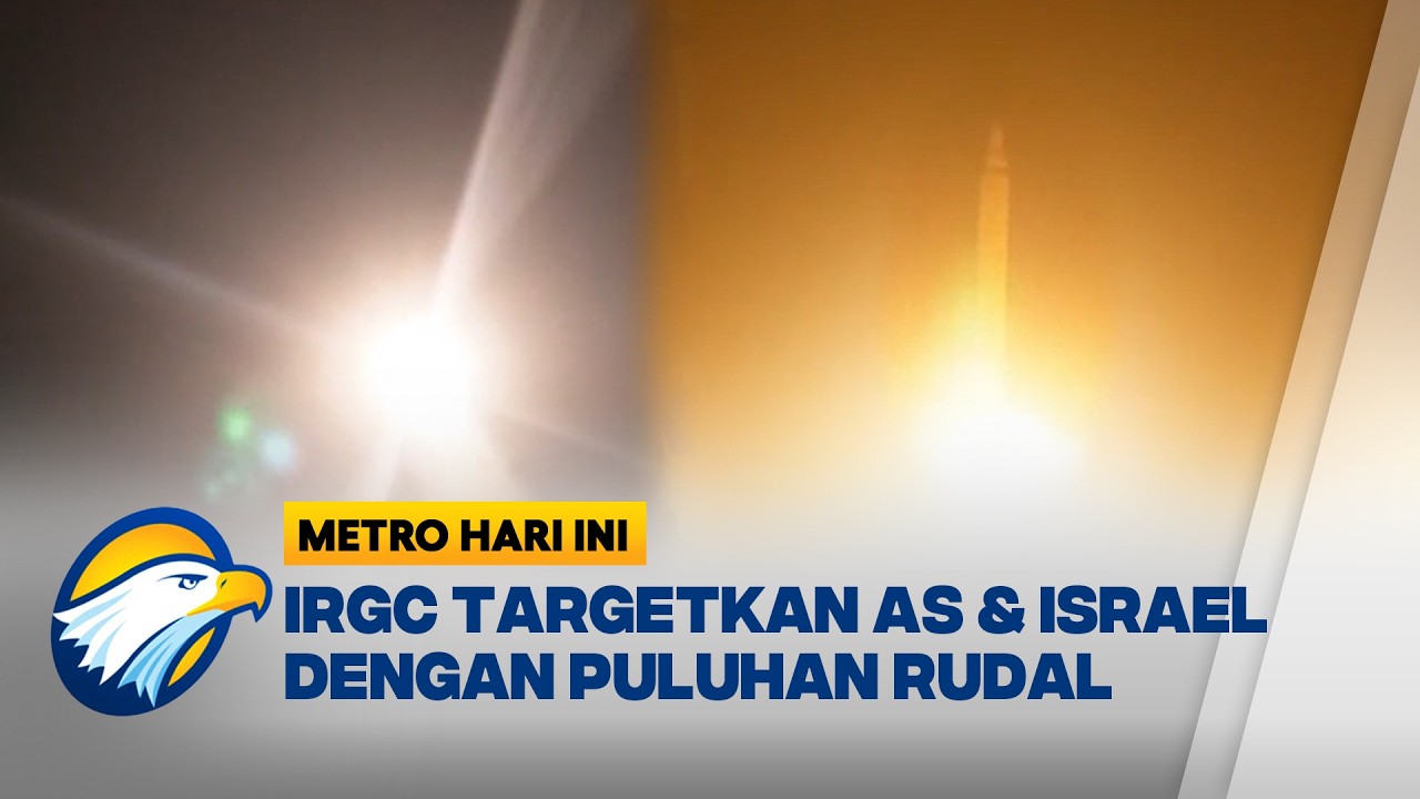 IRGC Bombardir 10 Tempat Persembunyian AS di Timur Tengah - [Metro Hari Ini]