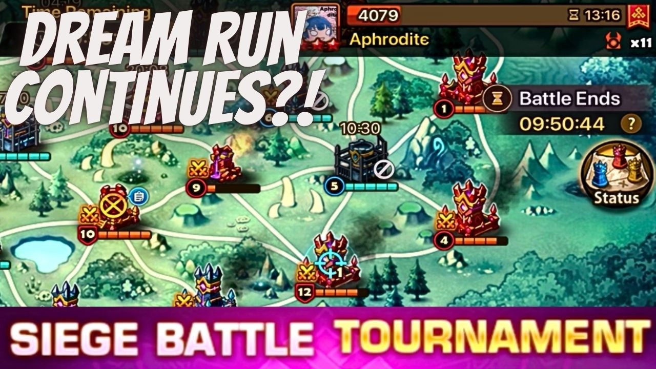 Can We Keep the Dream Alive?! - Round 3 Siege Battle Tournament - InsulaAdventum v Aphrodite