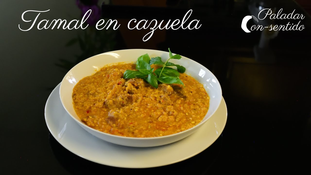 Tamal en cazuela