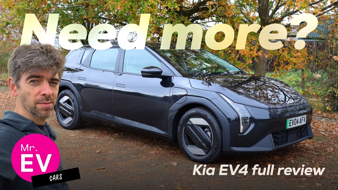 Great range, good value, but is it enough? Kia EV4 'Air' full review