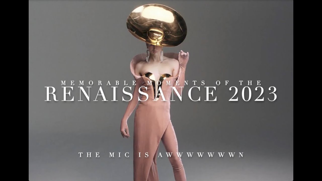 A YEAR OF RENAISSANCE - Memorable Moments from the Greatest Tour of all time - Beyoncé! Perfect 10!