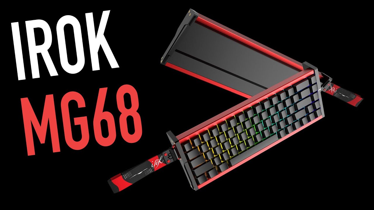 Обзор IROK MG68 MAX | БЕСПРОВОДНАЯ EZ63! (#IYX #IROK #magnetic #magnetickeyboard)