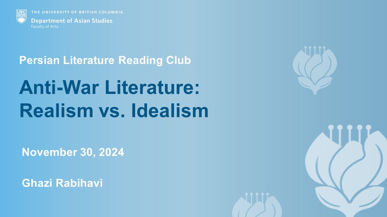 Anti-War Literature: Realism vs. Idealism