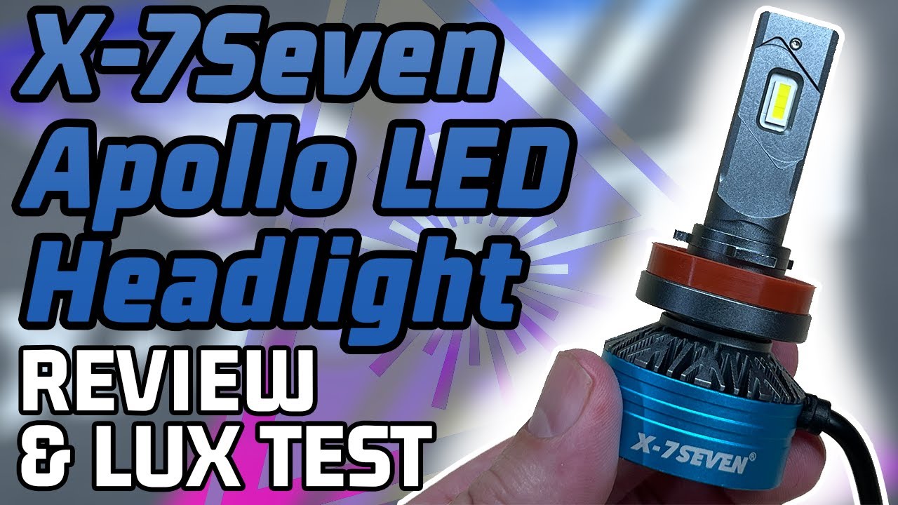 So bright it might be DANGEROUS - X77 Apollo LED Headlight Review and Lux Test