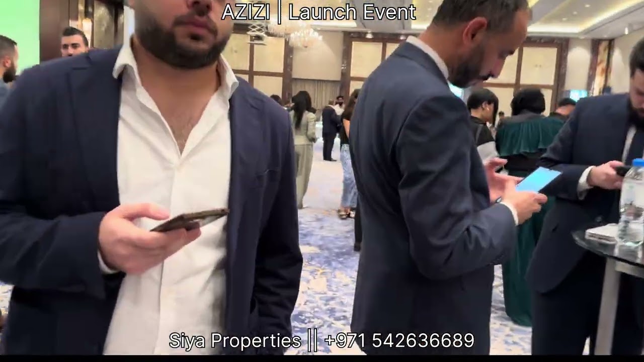 AZIZI New Launch Event || To Know More Contact ☎️ Siya Properties LLC +971 542636689