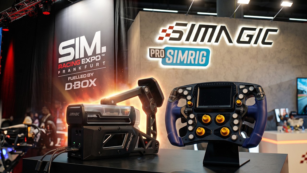 SIMAGIC на выставке Simracing Expo Frankfurt 2026 (KTM, Active Pedal и многое другое!)