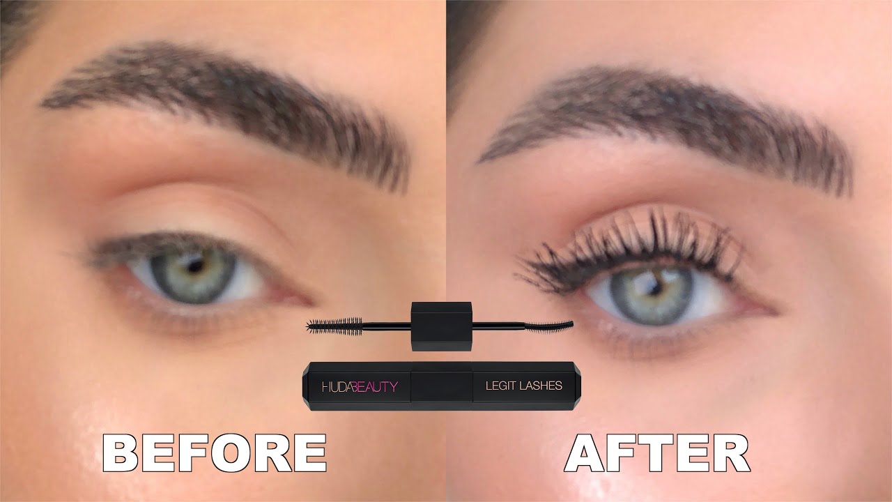 HUDA BEAUTY LEGIT LASHES MASCARA REVIEW!