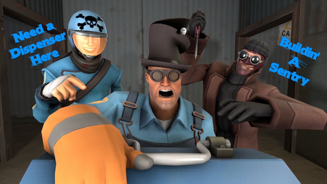 [SFM] Need a Dispenser Here/Building a Sentry (The Simpsons Parody)