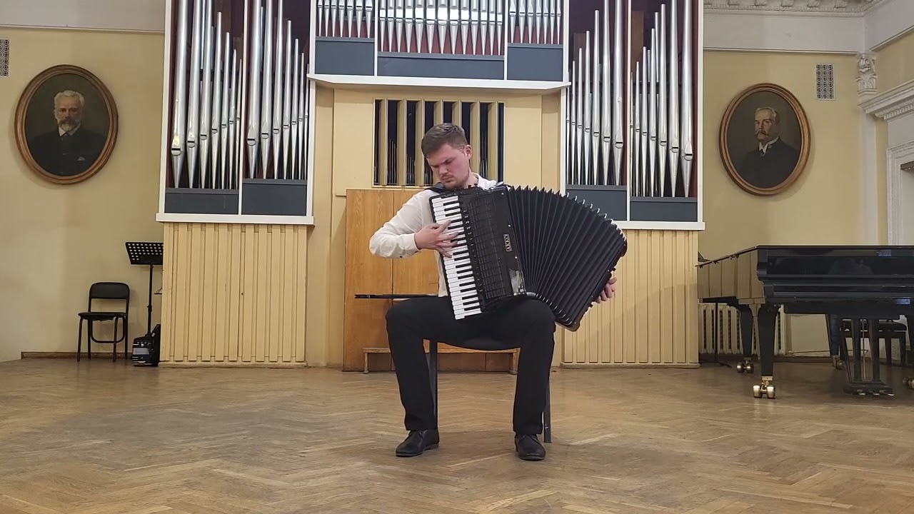 Tymofii Iliukhin - accordion, attestation exam