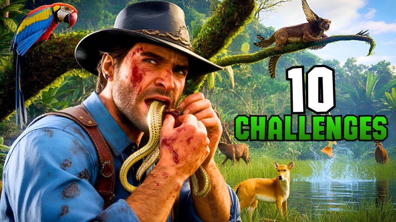 The survivalist Challenge in RDR2 is Peak!