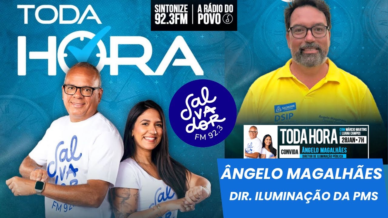 TODA HORA NA SALVADOR FM - 92.3 (28/01/26)