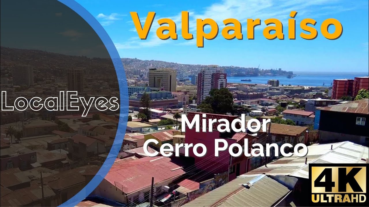 Valparaíso Ascensor Polanco - 4K Walk - Chile 2021