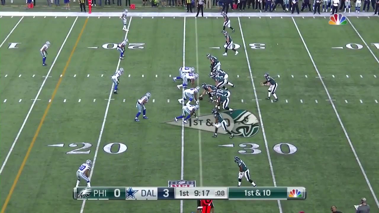 Kenjon Barner Catch vs Cowboys