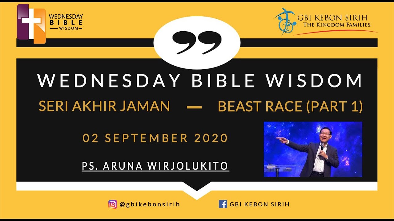 GBI KS - WBW - Aruna Wirjolukito - Beast Race (1/2) - 2 SEPTEMBER 2020