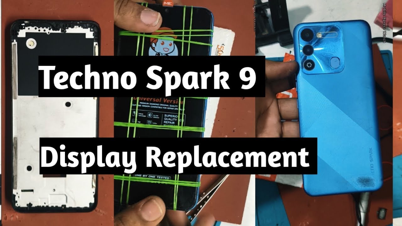 Techno Spark 9 Display Change ⚡ #viralvideo #technology #techno #mobilerepairing #long 