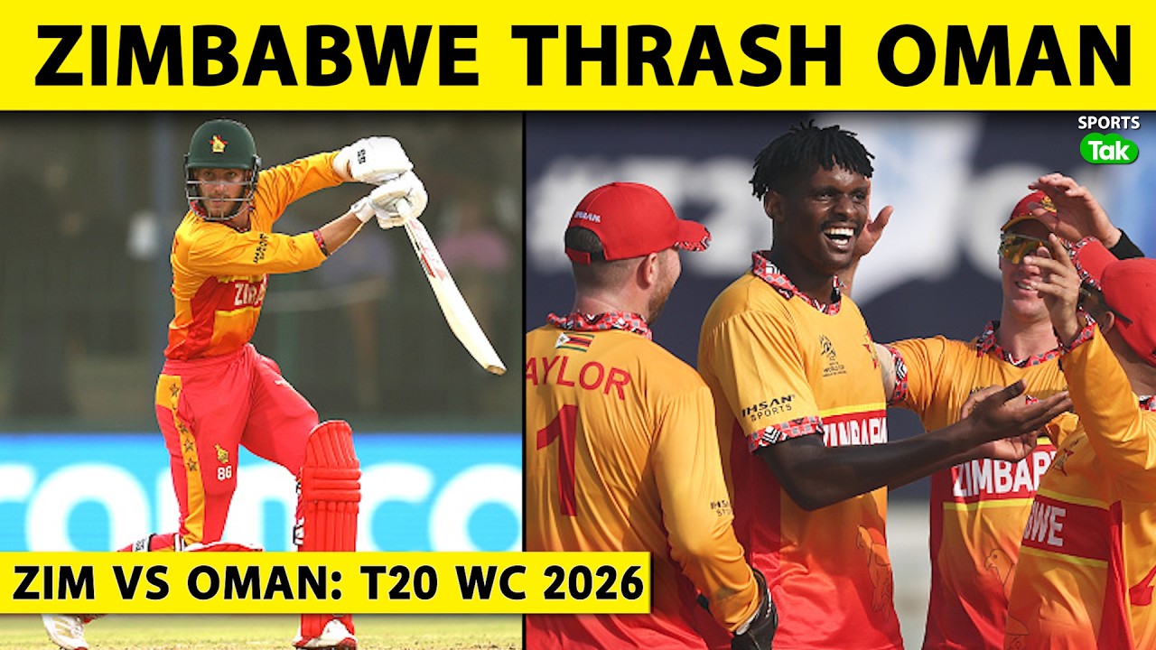 🔴T20 WC, ZIM VS OMAN: ZIMBABWE'S DOMINATING WIN, ASIA CUP PERFORMANCE KE BAAD YAHAN NAHI CHALI OMAN