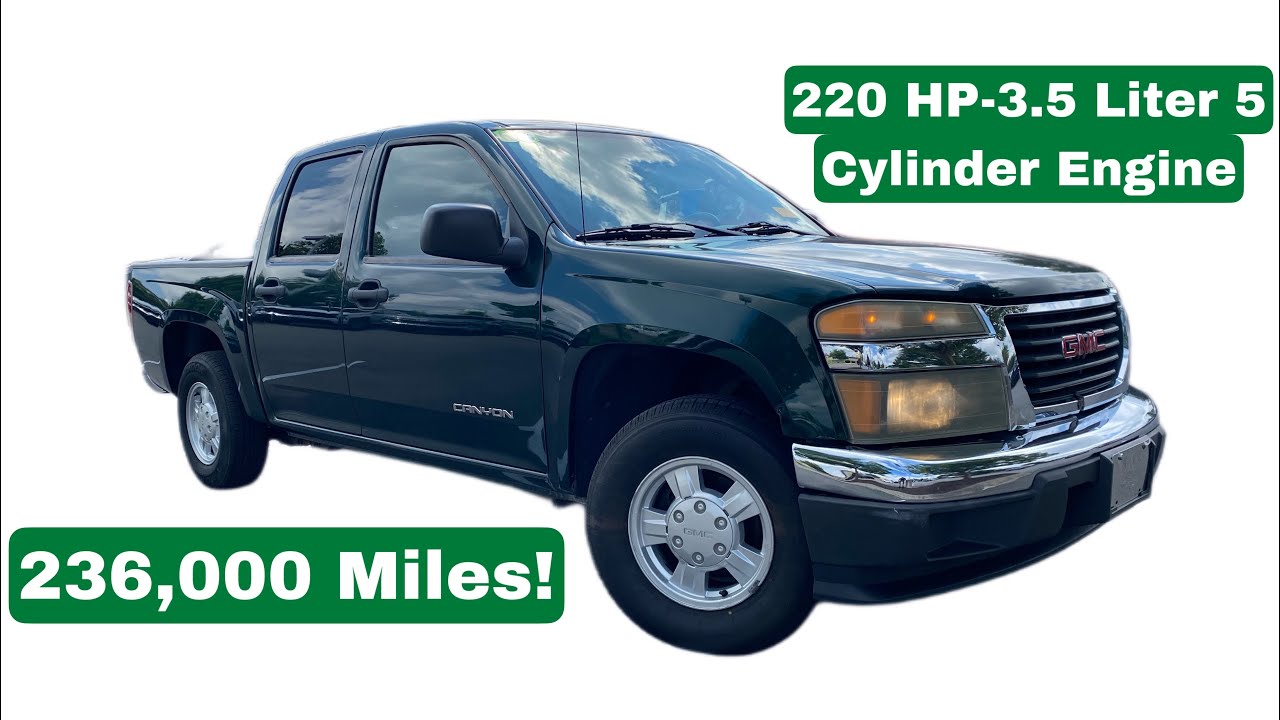 Тест-драйв GMC Canyon SLE 3.5 POV 2005 года и обзор пробега в 236 000 миль